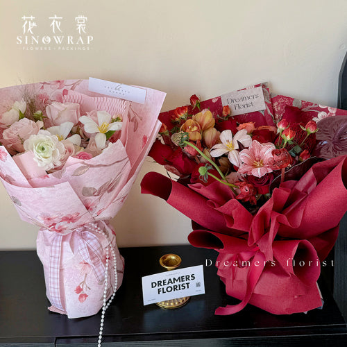 Bouquet wrapping paper "Blossom" 10pcs