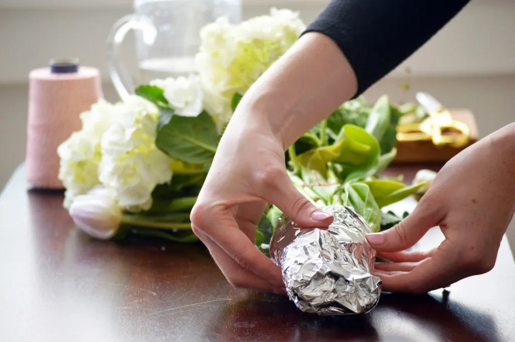 Aluminum foil for florists 30 cm x 150 m