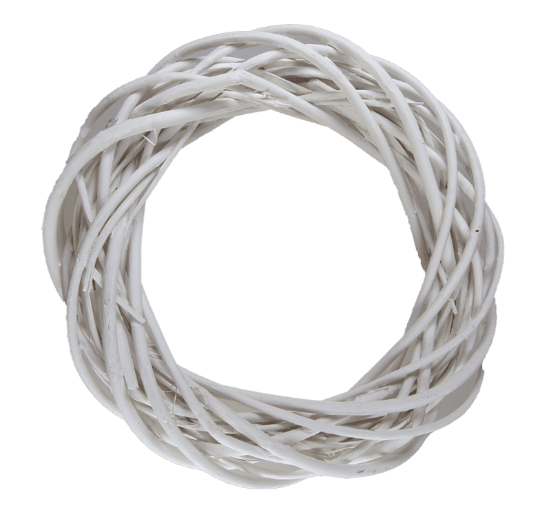 White willow wreath 30 cm