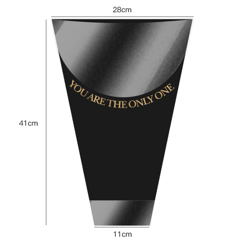 Conic mini bouquet wrapping paper 10pcs