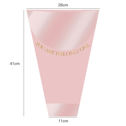 Conic mini bouquet wrapping paper 10pcs