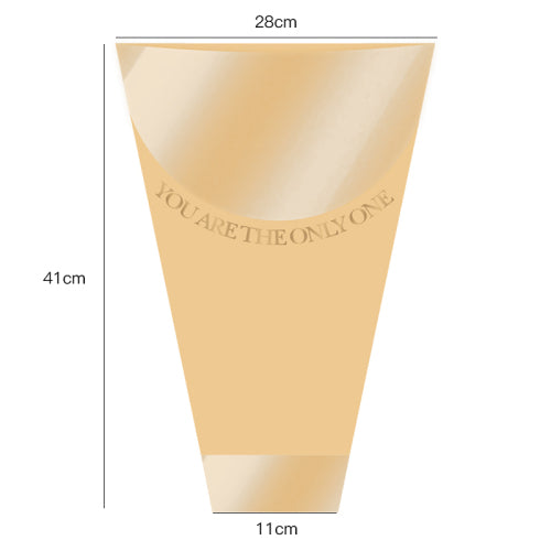 Conic mini bouquet wrapping paper 10pcs