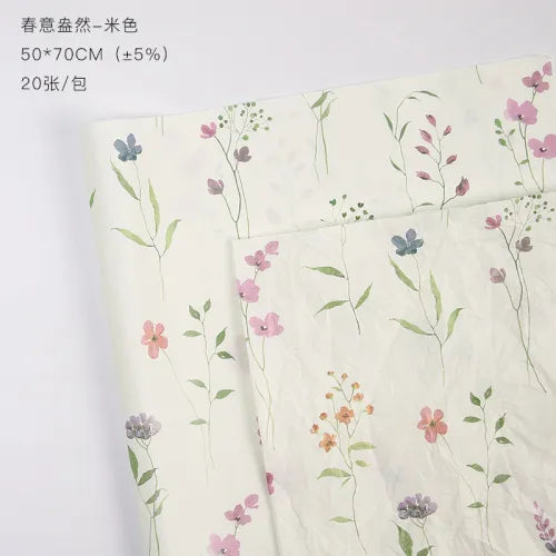 Tissue paper "Wildflowers" 20pcs