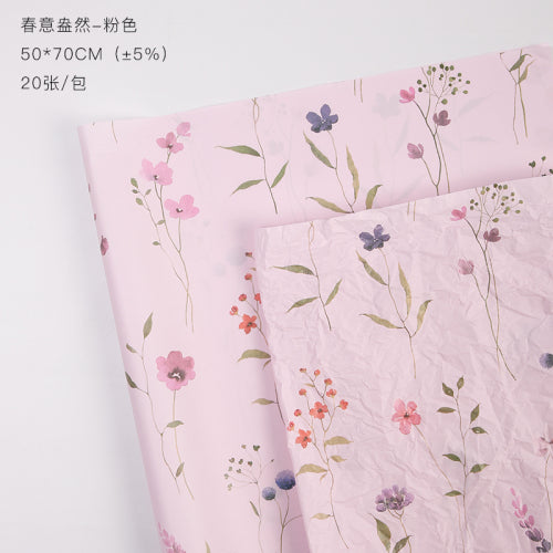 Tissue paper "Wildflowers" 20pcs