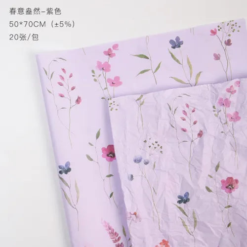 Tissue paper "Wildflowers" 20pcs