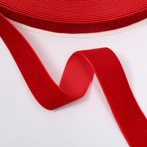 Luxury velvet ribbon 2,5 cm x 45 m