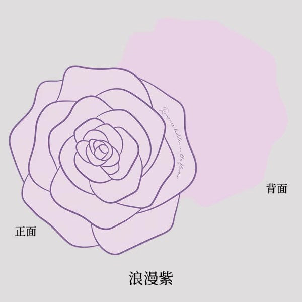 Bouquet wrapping paper "Rose Shape" 10pcs